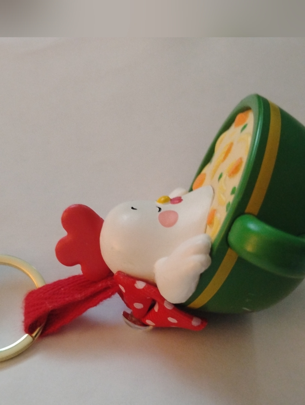 Funko Paka Paka Soup Troop Chicken Noodle Novelty Keychain Bag Charm Gold Tone - Picture 5 of 10
